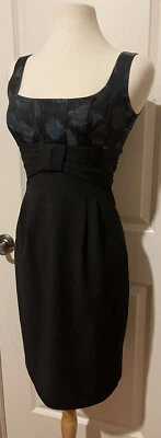 Vestido Nanette Lepore Gris Sin Mangas - Talla 6 - ÚNICO EN SU CLASE ~ Foto 1 de 4