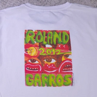 Мужская футболка Roland Garros XXL теннис 2012 Herve Di Rosa French Open Grand Slam - Изображение 1 из 4