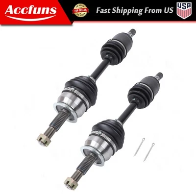 2 Front CV Axle Shaft For Nissan Pathfinder Frontier Xterra 2005-2012 4.0L 2.5L Foto 1 de 4