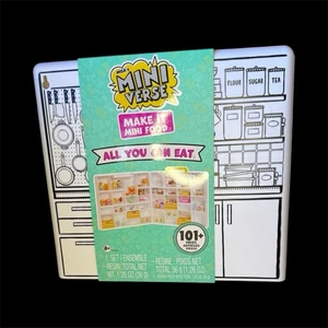 MGA Miniverse Make It Mini Food All You Can Eat Sammlung 101+ Teile, Etui - Bild 1 von 12