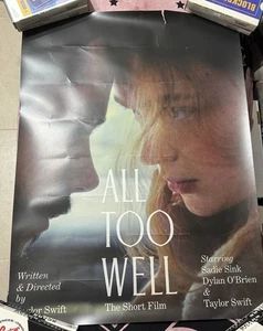 Original Taylor Swift All Too Well Kurzfilmposter 32x24 Sadie Sink BESCHREIBUNG LESEN - Bild 1 von 10