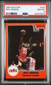 1983-84 Star #234 Roy Hinson PSA 8 Cleveland Cavaliers - Picture 1 of 2