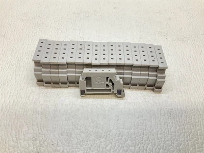 Allen Bradley 1492-ER35 Gray Grey Wire Terminal 1492ER35 1492 Lot of 17 (TBI) - Image 1 of 4