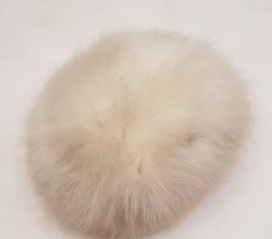 Colbacco da donna in vera pelliccia di volpe  vintage  - Foto 1 di 5