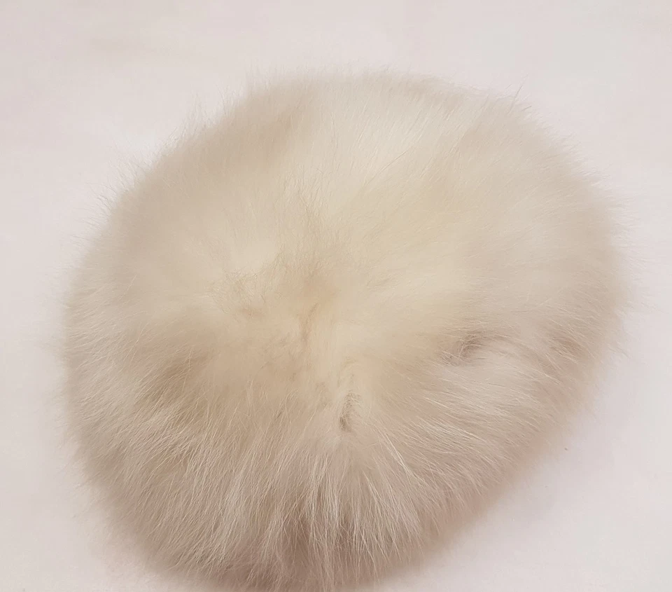 Colbacco da donna in vera pelliccia di volpe  vintage  - Immagine 1 di 4