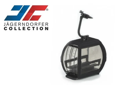 Jägerndorfer Seilbahn Gondel OMEGA V - 10 in schwarz - H0 | 1:87 - JC82103 - Bild 1 von 2
