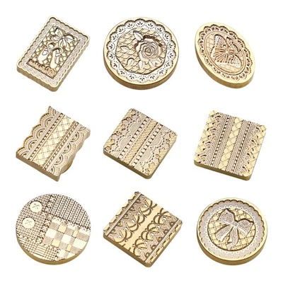 Lace Series Wax Stamp Household Handmade Supplies Multifunctional - Bild 1 von 4