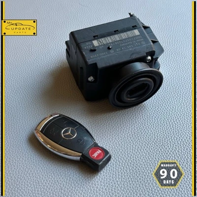 03-11 Módulo de control de interruptor de encendido Mercedes R171 W211 E350 CLS350 con llave OEM Foto 1 de 4