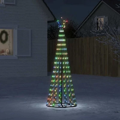 vidaXL Albero di Natale a LED 275 LED Colorato 180 cm - Immagine 1 di 4