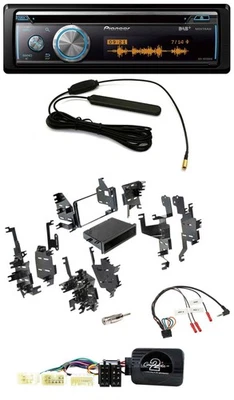 Pioneer CD USB Bluetooth DAB Lenkrad Autoradio für Toyota FJ (ab 2007) - Bild 1 von 4