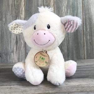 Walmart WAY TO CELEBR Peluche de Vaca Ecológico Lovey Ojos Cosidos 10” - Imagen 1 de 8
