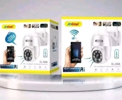 TELECAMERA WIFI 5MP WIRELESS SMART TF ALLARME IP66 ESTERNO IP NOTTURNA Q-S66 - Immagine 1 di 2