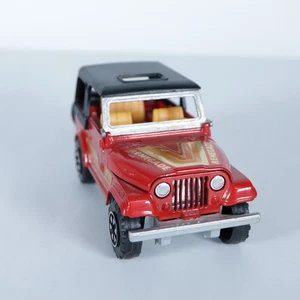 Majorette Jeep Renegade 326 1/32 Made in France Red Removeable Top - Picture 1 of 7