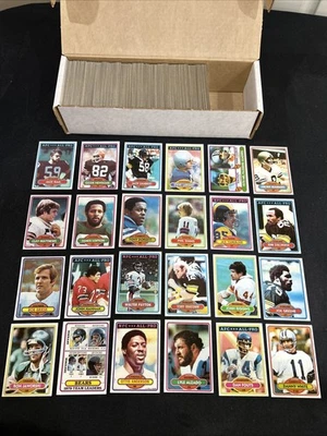 1980 Topps Football Complete Set 1-528 NM Phil Simms RC Walter Payton *6 - Image 1 of 4