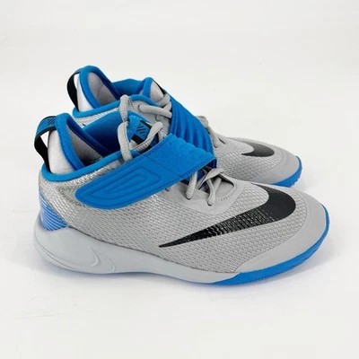 Zapatillas de baloncesto Nike Future Flight 2 gris azul GS Hyper Jade para niños talla 2 años Foto 1 de 4