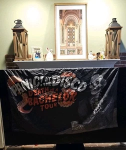 Panik in der Disco Tod eines Bachelor Konzert Tour Wandteppich Banner 60” x 36” - Bild 1 von 8
