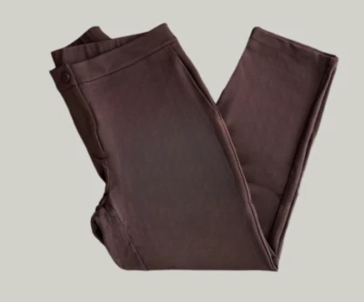 Pantalón tobillo holgado para mujer Eileen Fisher Hazel Flex Ponte talla M Foto 1 de 4