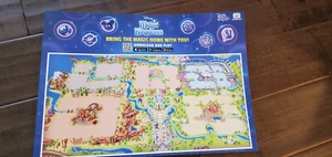 2019 D23 DISNEY EXPO EXCLUSIVE GAMELOFT MAGIC KINGDOMS POSTER MICKEY MOUSE ARIEL - Picture 1 of 1