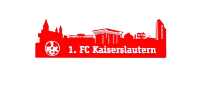 MARKENLOS Magnet Skyline 1.FC Kaiserslautern Fanartikel Fussball