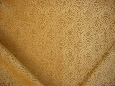 Tela de tapicería para cortinas de hoja de oro con figura de Brunschwig et Fils Spalliera 9-1/4 años Foto 1 de 4