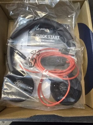 Plantronics Blackwire 3320-M USB Headset Kopfhörer - Schwarz - Bild 1 von 2