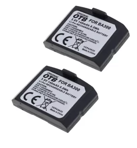 2x Power-Akku Li-Polymer kompatibel zu Sennheiser BA300 BA-300 Kopfhörer *NEU* - Bild 1 von 5