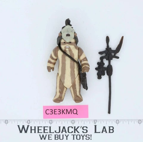 Logray Ewok 100% Complete Star Wars ROTJ 1983 LILI LEDY Action Figure NO REPRO Cover