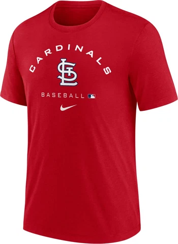 St. Louis Cardinals Nike Authentic Collection Tri-Blend T-Shirt Men's XL MLB New Cover