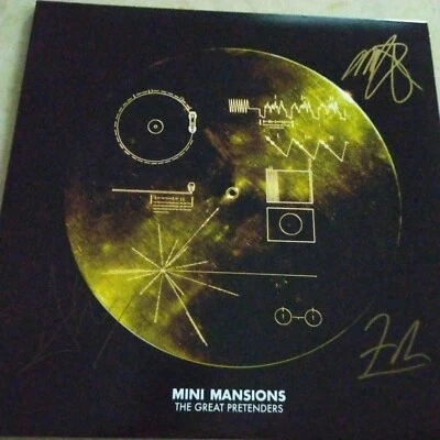 SIGNED Mini Mansions - The Great Pretenders autographed vinyl LP Alex Turner - Image 1 of 4
