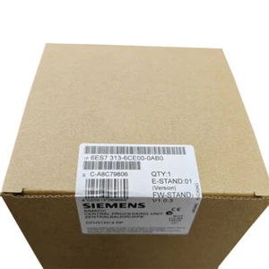 New Siemens 6ES7313-6CE00-0AB0 6ES7 313-6CE00-0AB0 SIMATIC S7-300, CPU 313C-2DP - Picture 1 of 2