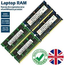 2GB 4GB 8GB Memory RAM Laptop PC3-12800 DDR3 1600MHz 204 Non-ECC Unbuffered Lot