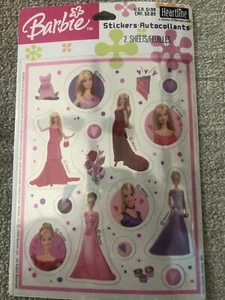 Hallmark Cards Heartline Stickers Mattel BARBIE Sticker Set - Sigillato Nuovo Spedizione Gratuita - Foto 1 di 2