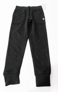 Soffe Girl's Basic Front Pocket Low Rise Pull-On Joggers JB1 Black Small NWT - Picture 1 of 4