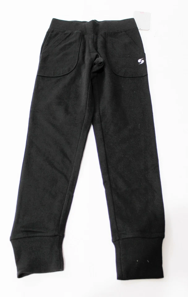 Pantalones de chándal Soffe básicos de tiro bajo con bolsillo frontal JB1 negros pequeños nuevos con etiquetas Foto 1 de 4