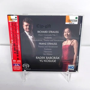 Radek Baborak, Yu Ko Richard Strauss: Horn Concerto No. 1, etc. Japan Music CD^ - Picture 1 of 3