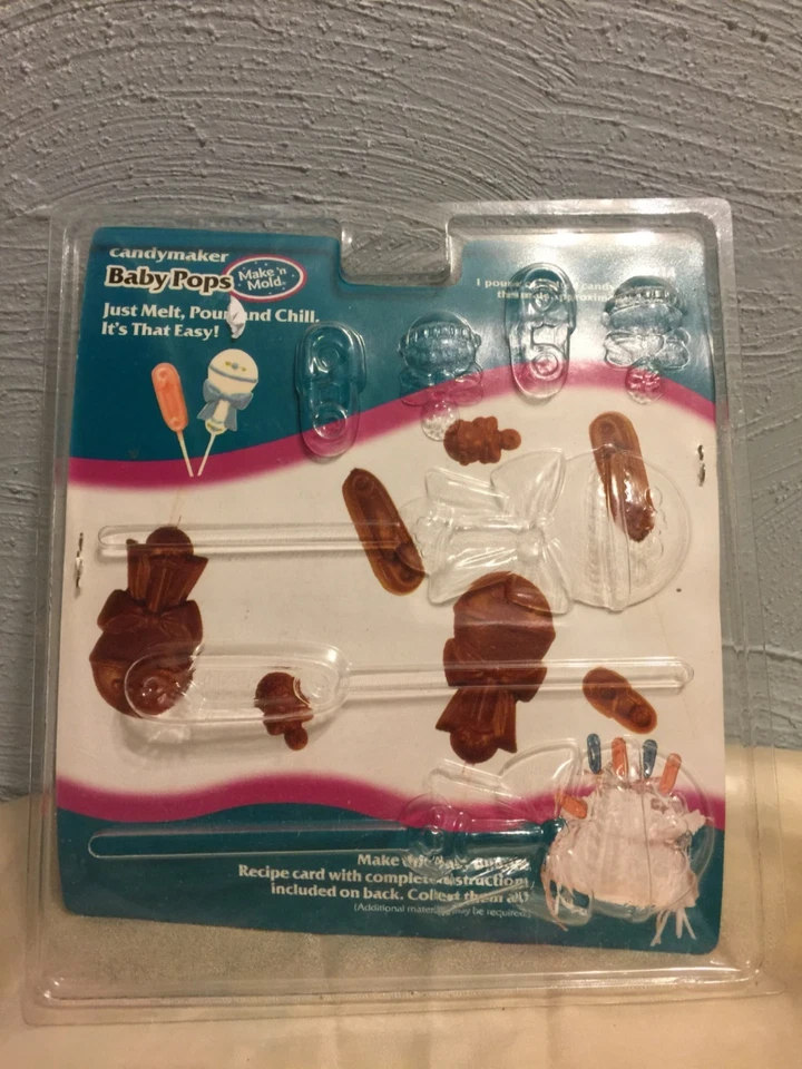 Molde artístico transparente de 8,5X9,5" Wilton BABY POPS para hacer dulces de Pascua  Foto 1 de 1