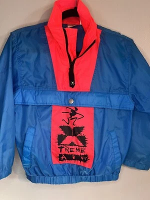 Chaqueta de neón vintage para niños pequeña 6 8 Ocean Pacific años 80 90 surfista patinador de colección bonita  Foto 1 de 4