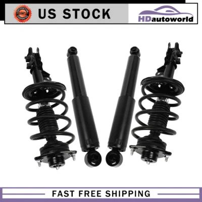 For 2010 2011 2012 2013 Kia Forte Front Complete Struts Rear Shocks Absorbers - Image 1 of 4