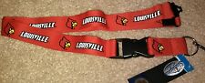 NCAA Louisville Cardinals Red Breakaway Lanyard Keychain NWT Free Shipping