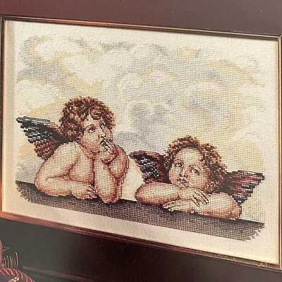 Leisure Arts Raphael's Angels Cross Stitch Pattern Leaflet #2634 - Image 1 of 4