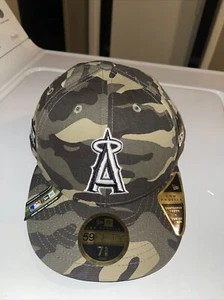 Los Angeles Angels New Era 2021 MLB Armed Forces Day 59FIFTY Hat Size: 7 5/8 🔥 - Picture 1 of 8