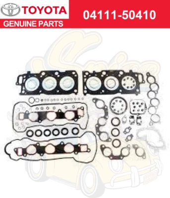 Kit de junta de culata de motor genuino Toyota Land Cruiser 04111-50410 Foto 1 de 4
