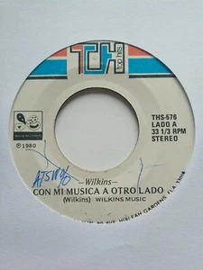 Wilkins Con Mi Musica A Otro Lado / Como Si Nunca TOP HITS THS-576 VG+ #1459 - Picture 1 of 2