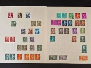 Spain - 2 Pages Of Stamps #B20570 - Bild 1 von 1