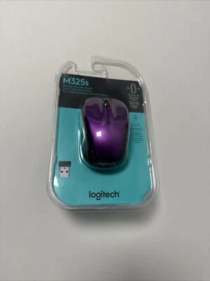 Logitech M325 Wireless Mouse - Purple / Violet Tested! Works *Battery Included* - Image 1 of 4