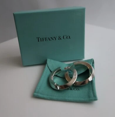 Aro grande de plata 925 de belleza rara de Tiffany & Co. Foto 1 de 4