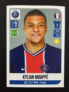 Kylian Mbappe Sticker Panini Foot 2020 2021 (20-21) #420 - Picture 1 of 3