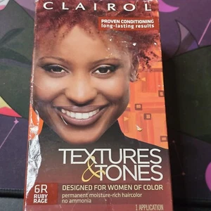 CLAIROL TEXTURES & TONES HAIR COLOR 6R Ruby Rage - Picture 1 of 3