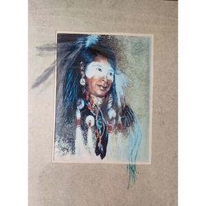 Native American Collection GJ Bly Wall Art 12" x 15" - Picture 1 of 4