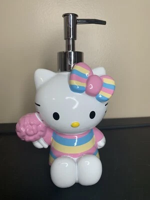 Sanrio Hello Kitty Cotton Candy Body Bath Soap Lotion Pump Dispenser (NEW) - Image 1 of 3
